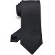 Cravate coloris noir