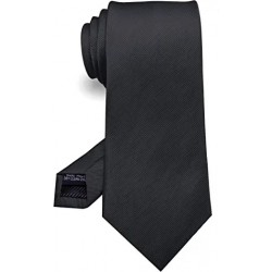 Cravate coloris noir